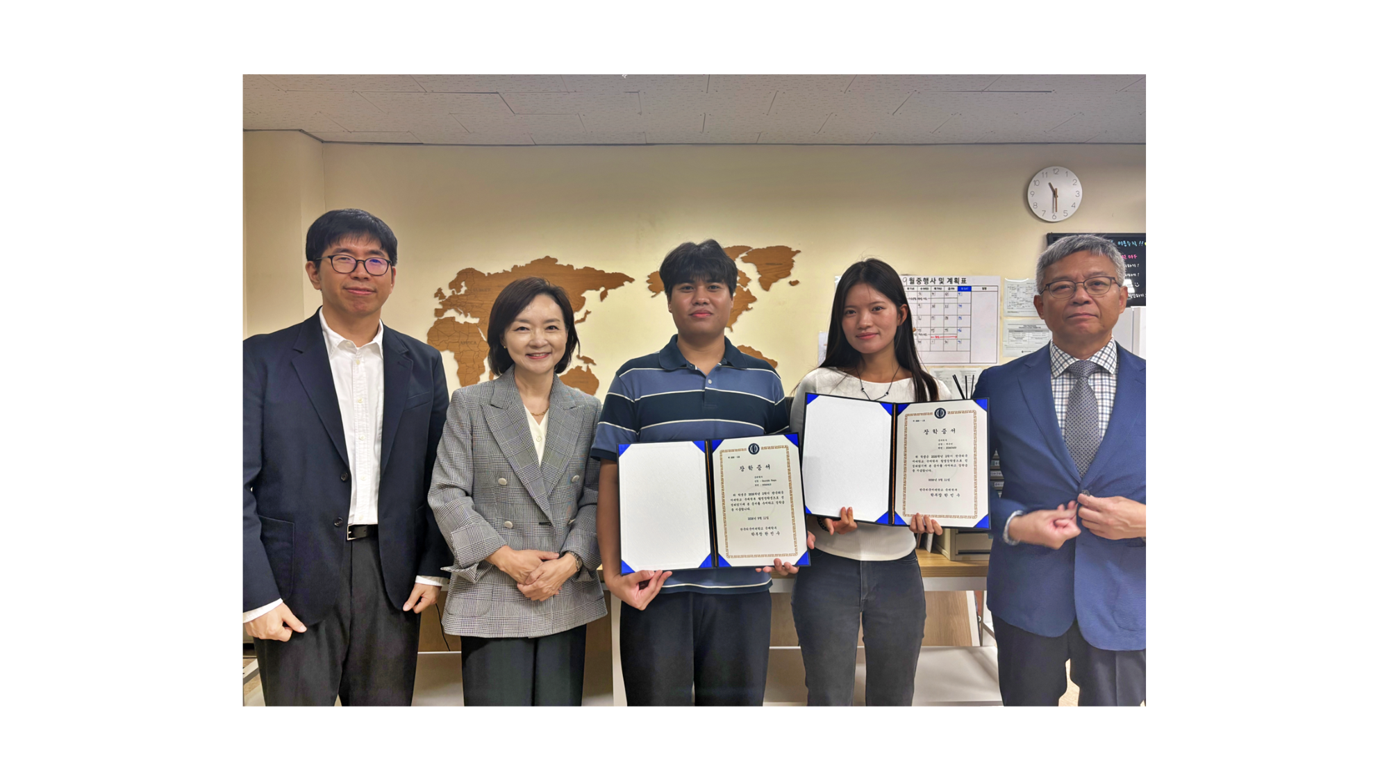 국제학부, 2026학년도 2학기 필영장학금 수여식 개최 대표이미지